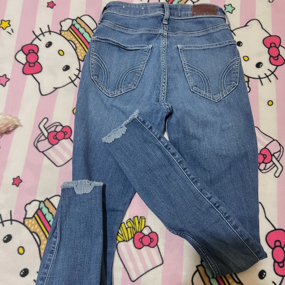 Hollister Blue Skinny Jeans Classic Denim Style
